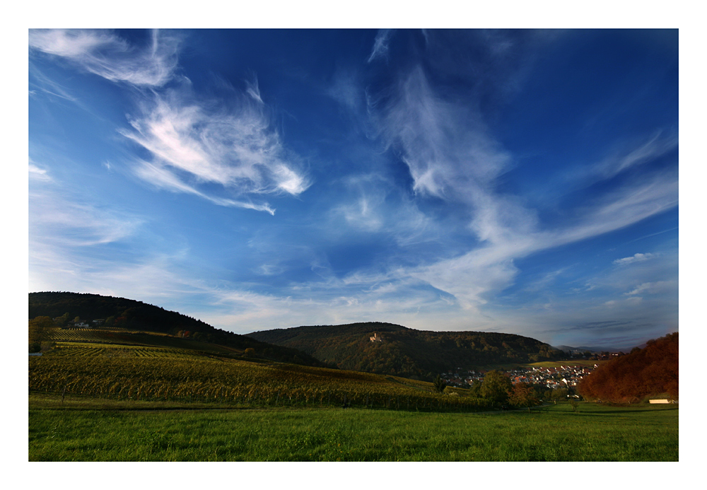 Hintergrund: Pfälzer Berge