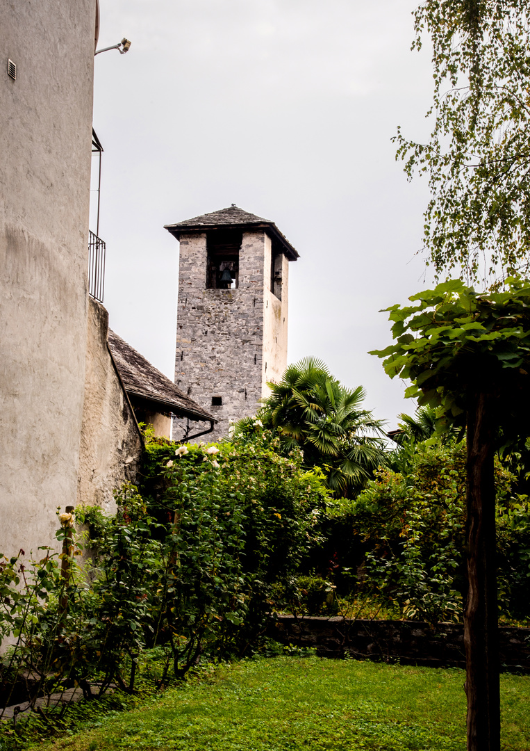 Hinterhof der Santa Maria Assunta Locarno