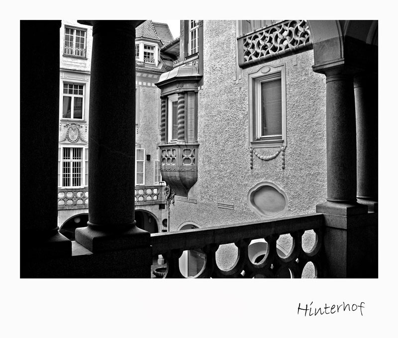 Hinterhof in Graz