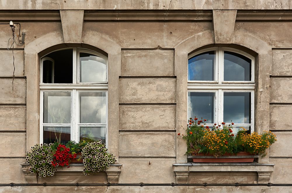 Hinterhof in Potsdam Foto & Bild world, outdoor, fenster