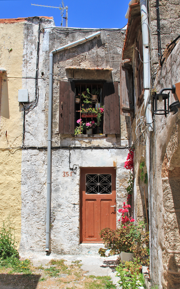 Hinterhof in Rhodos-Stadt