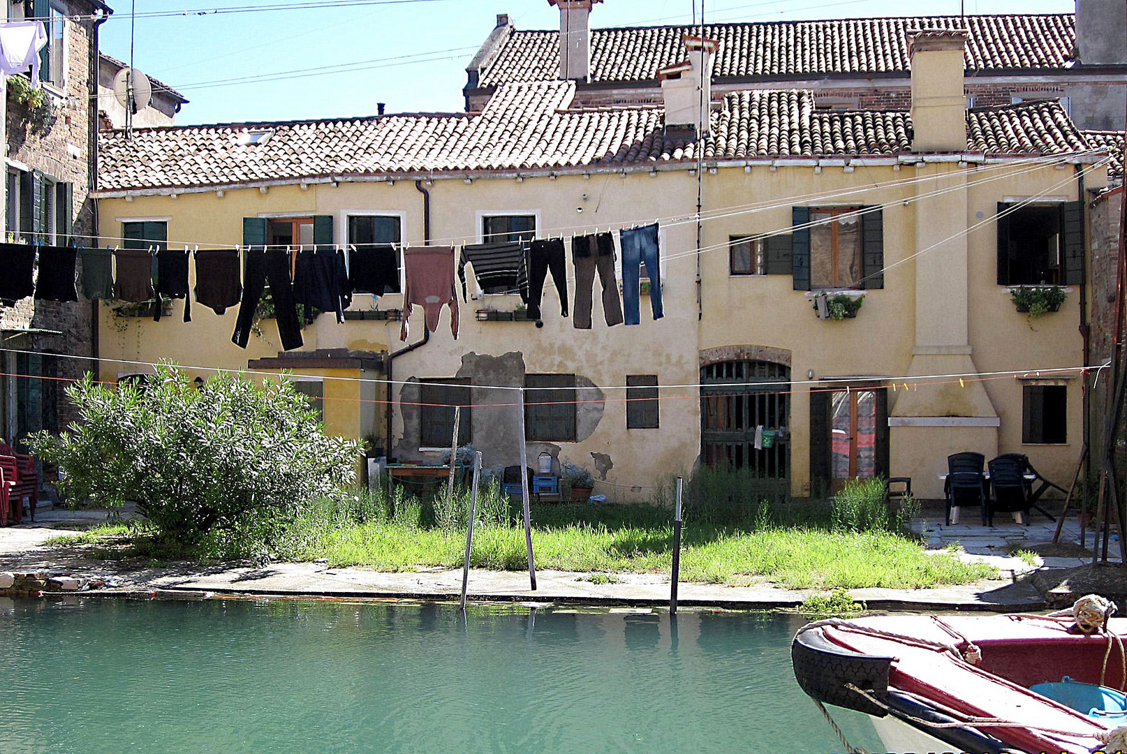 Hinterhof in Venedig