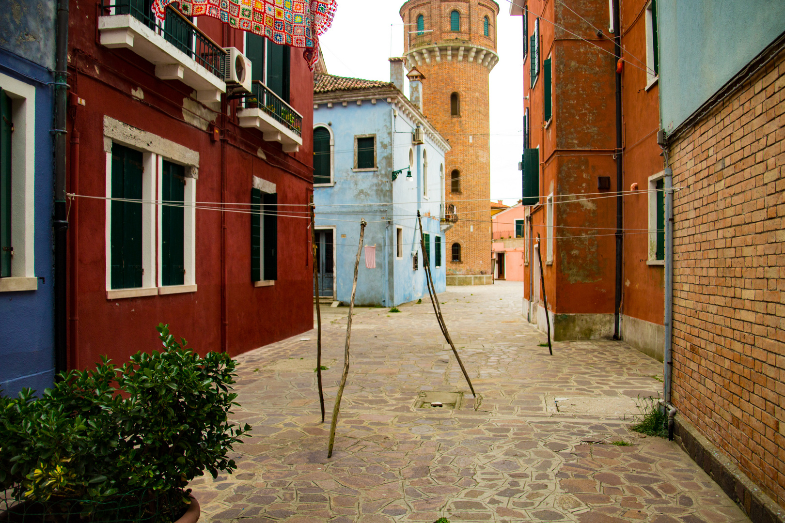 Hinterhof in Venedig - Improvisation