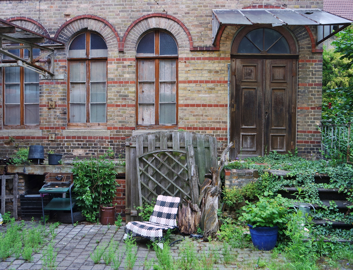 Hinterhof Stilleben Solariummann Fotograf aus Braunschweig