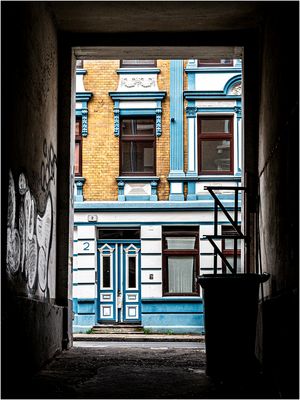 Hinterhof und Jugendstil