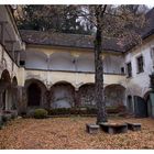 Hinterhofansicht in der Altstadt von Steyr