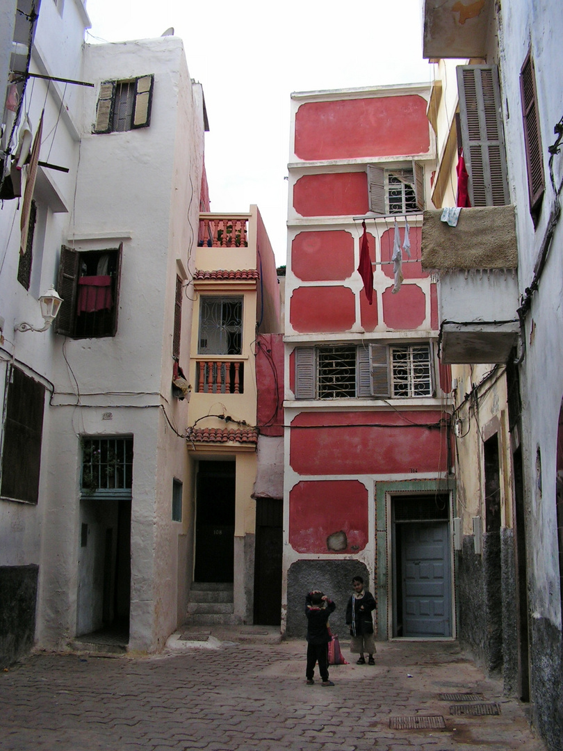 Hinterhofidylle in Marokko