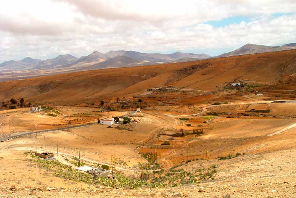 Hinterlandschaft von Fuerteventura