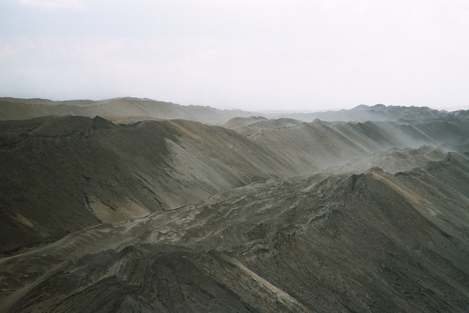 Hinterlassenschaft des Tageabbaus