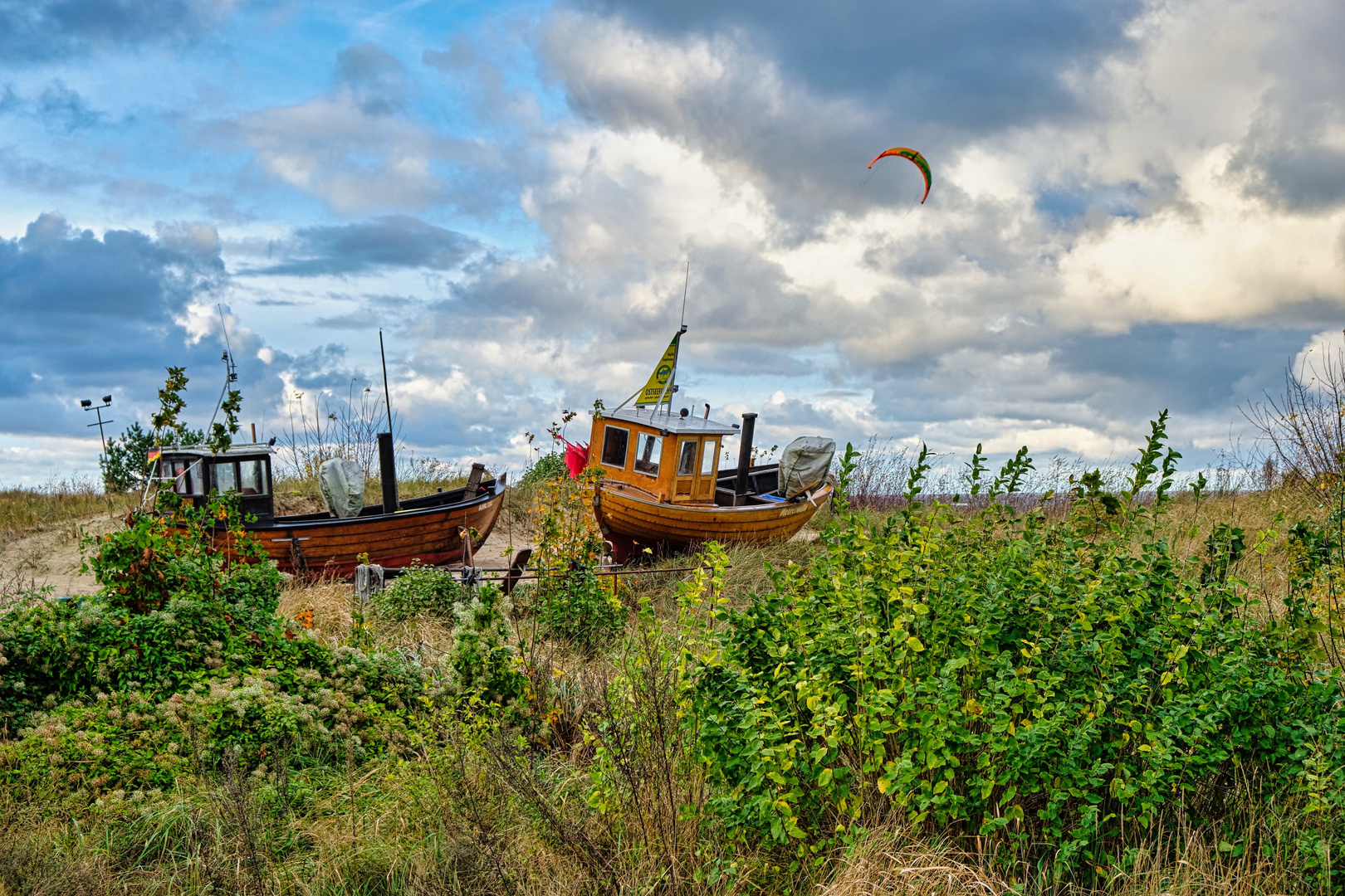 Hinterm Strand in Ahlbeck