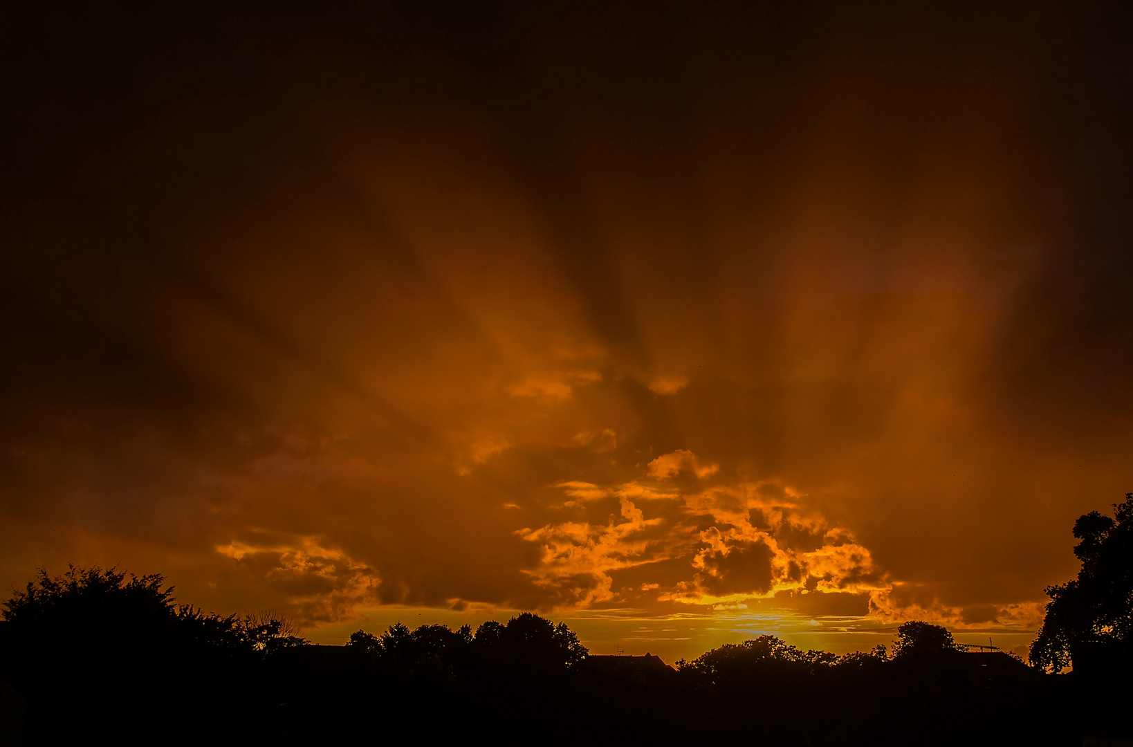 Hinterpommersches Abendglühen