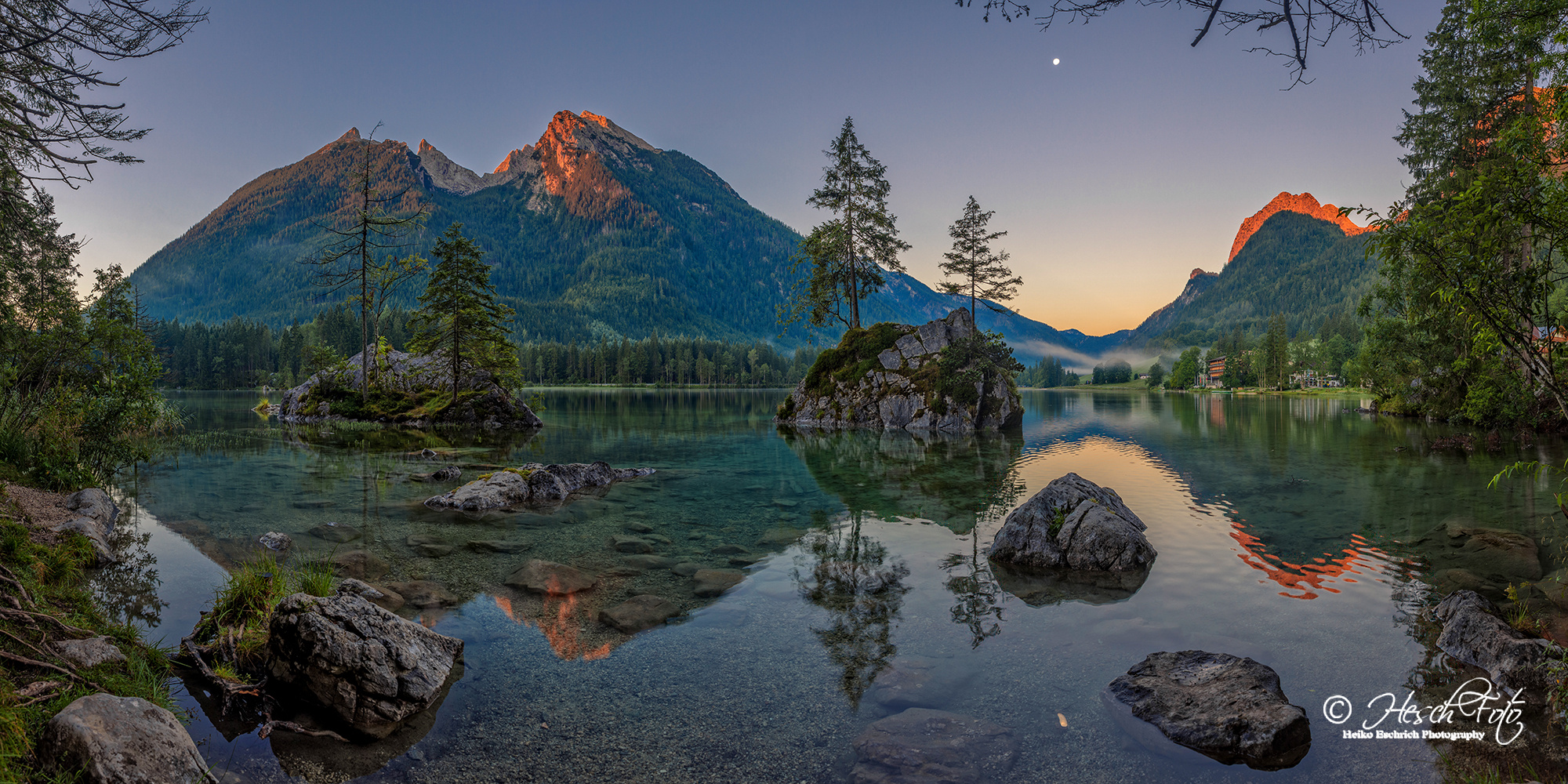 Hintersee am Morgen ...