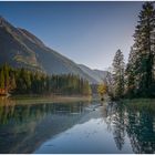 Hintersee an einem Herbstabend