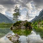 Hintersee - Fels im Wasser