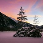 Hintersee im abendlichen Winterglanze....