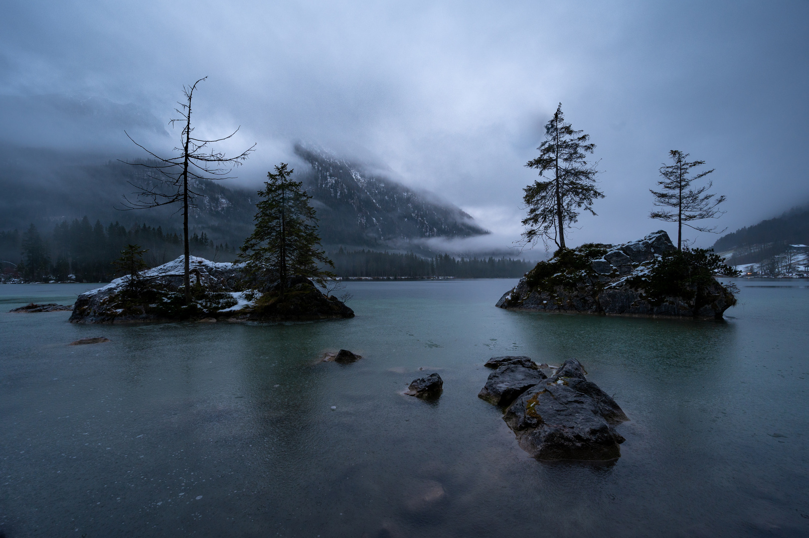 Hintersee im Winter 