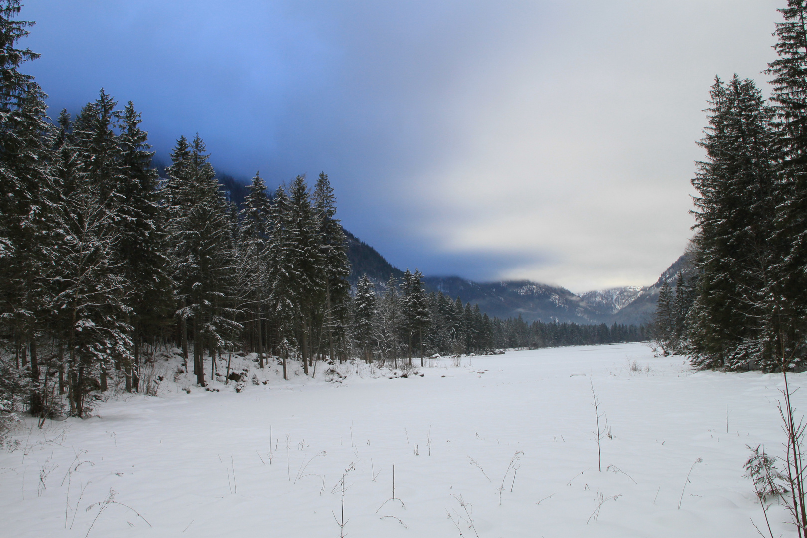 Hintersee im Winter