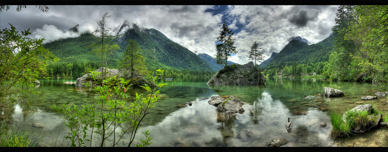 Hintersee in der Ramsau bei Berchtesgaden