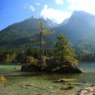 Hintersee mit dem Watzmann im Hintergrund