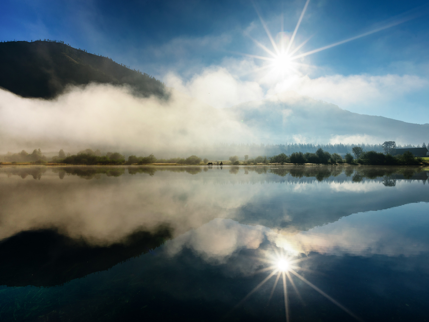 Hintersee, Salzburg, Österreich