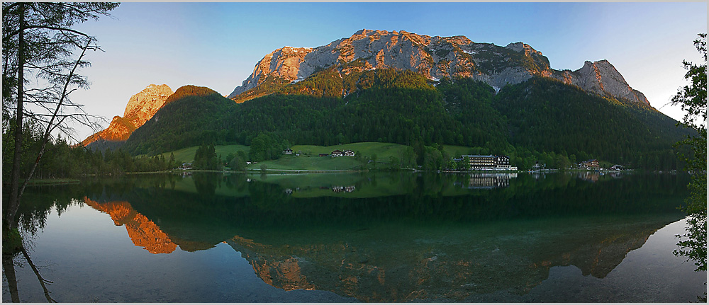 Hintersee - Sonnenaufgang