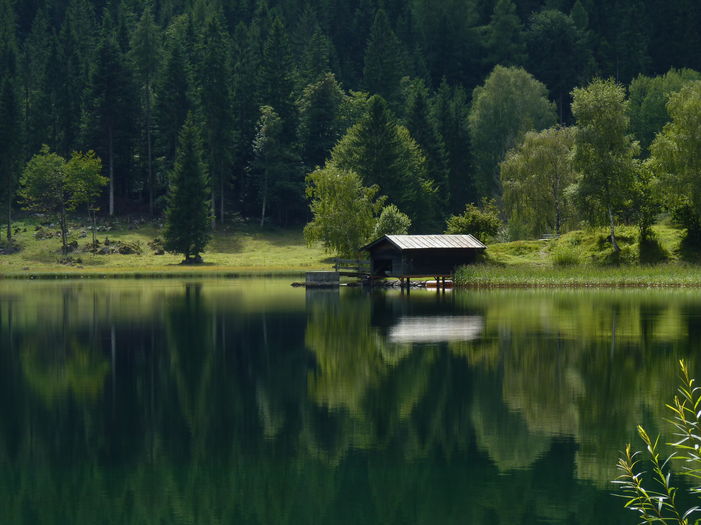 Hintersteiner See, Wilder Kaiser, Tirol.