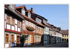 Hinterstraße in Wernigerode...