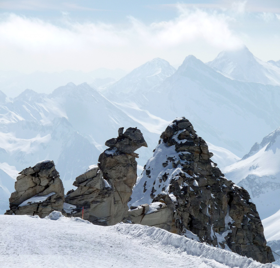 Hintertux - Gefrorene Wand (3288m über N.N.)