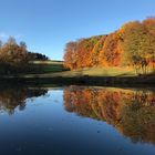 Hinterwaldteich im Herbst 2