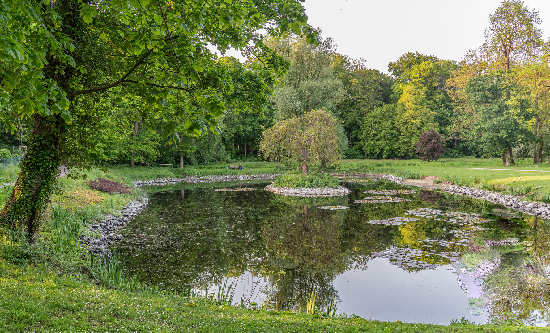 Hinüberscher Garten II Hannover Foto & Bild landschaft, garten