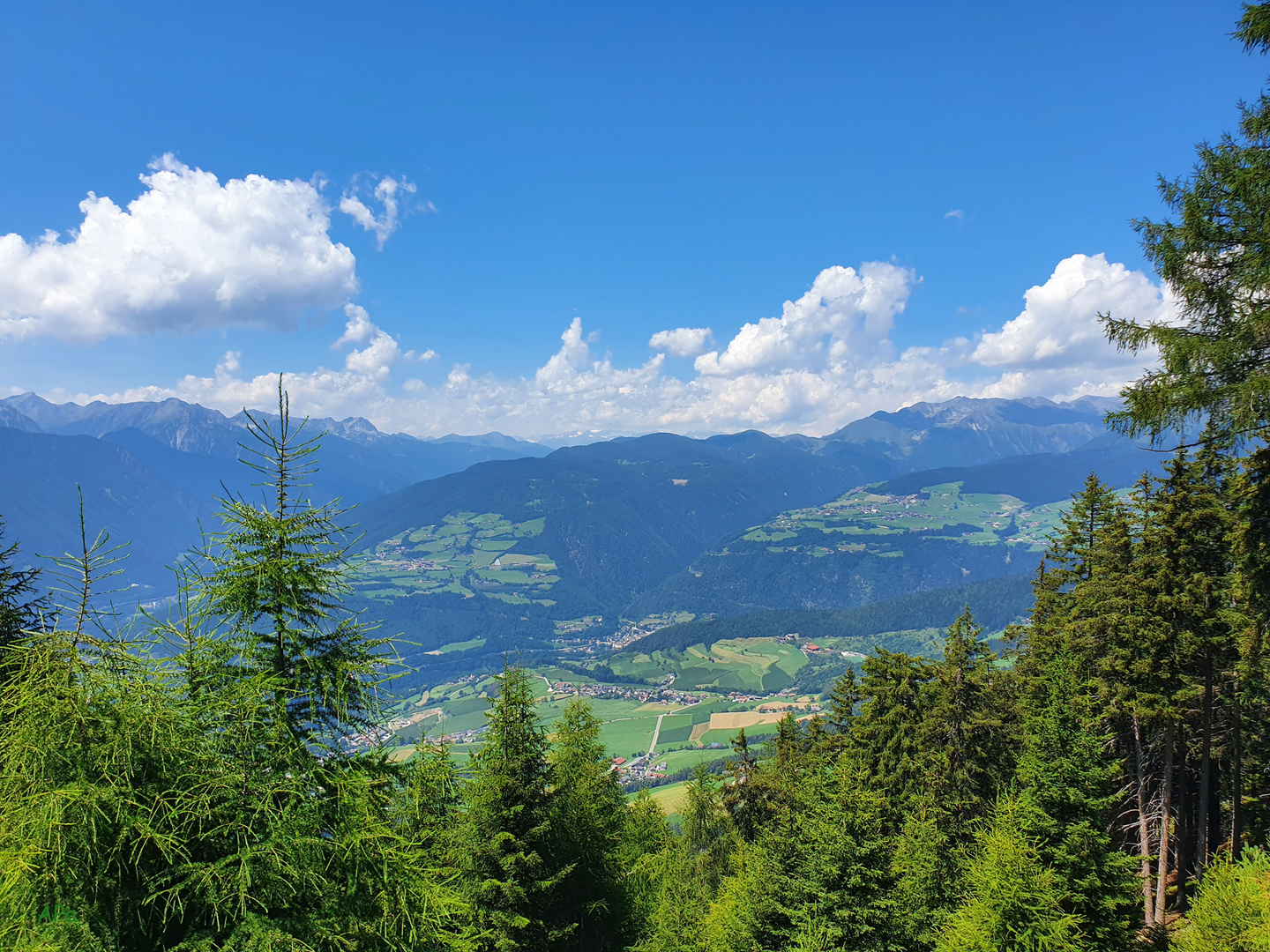 Hinunter nach Mühlbach...