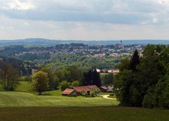 Hinunter nach Raßreuth - Hinauf nach Hauzenberg