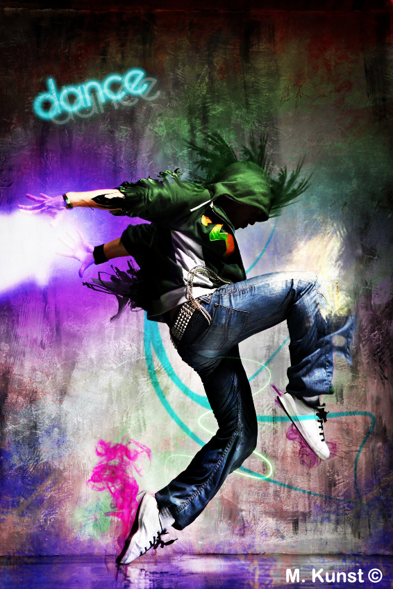 Hip Hop Dancer by Mario Kun. 