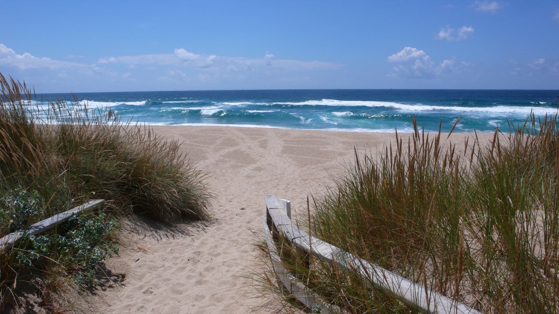 Hippiestrand am Ende der Welt