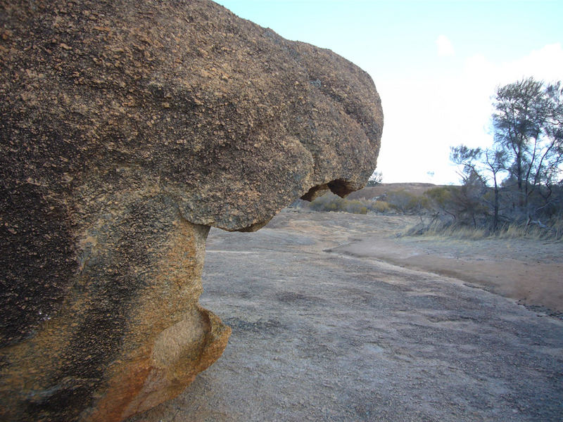 Hippo's Yawn Hyden beim Wave Rock