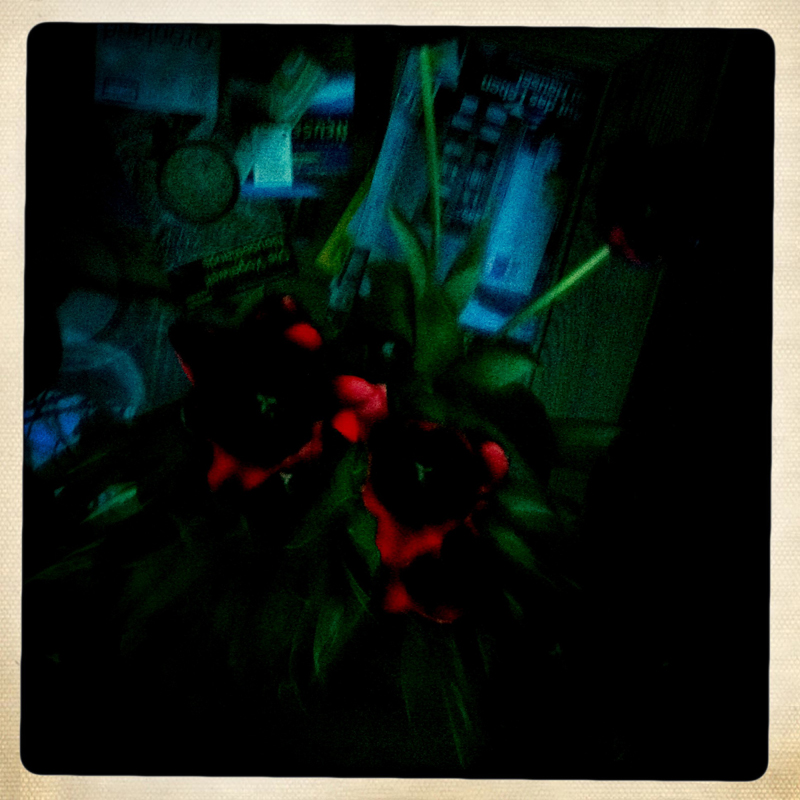 hipstam ART  -  #1 // blumen mit tisch