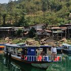 Hire a boat on the artificial lake