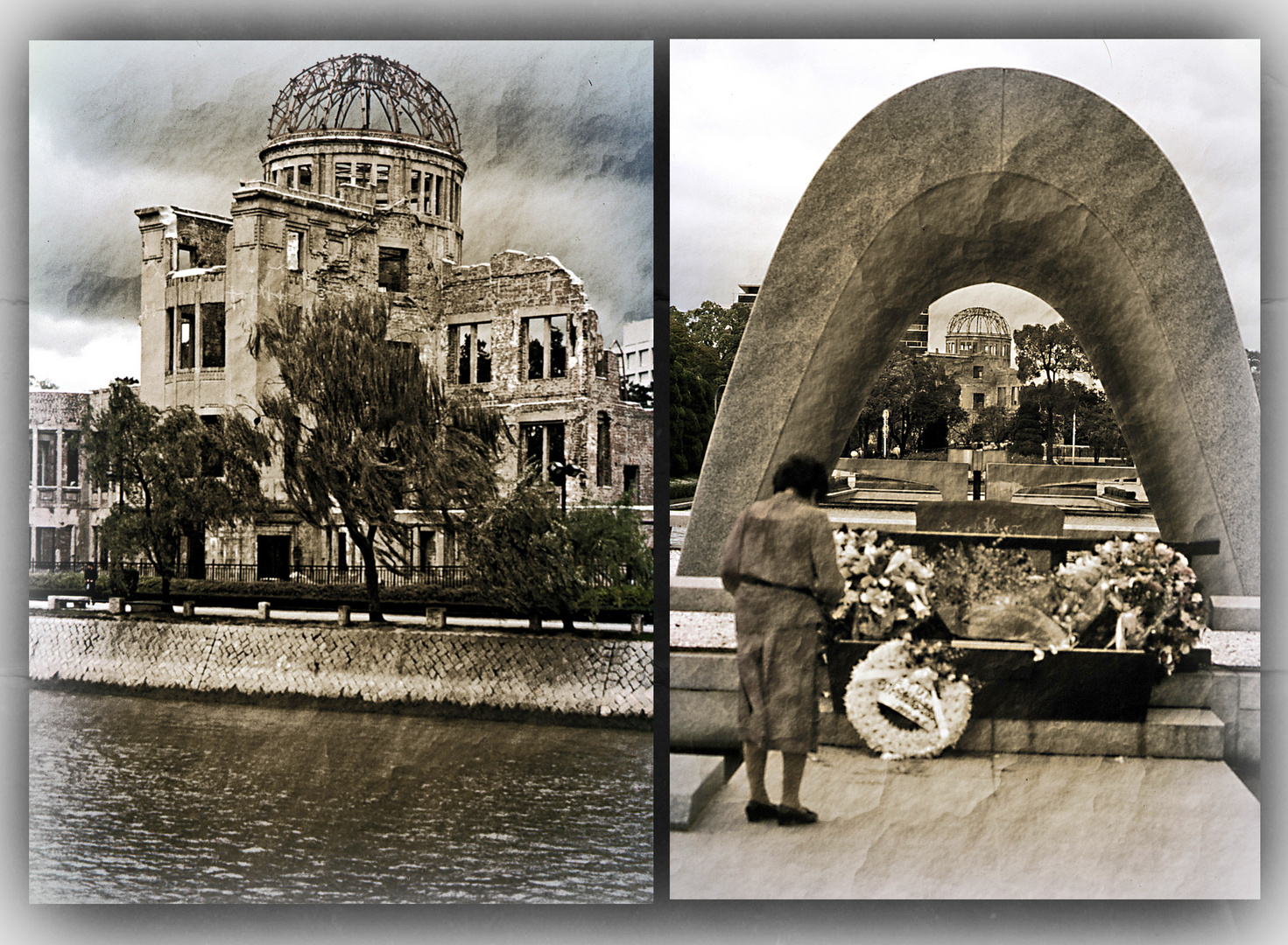 HIROSHIMA 1990 - IM FRIEDENSPARK