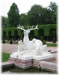 Hirschbrunnen im Schloßpark Schwetzingen