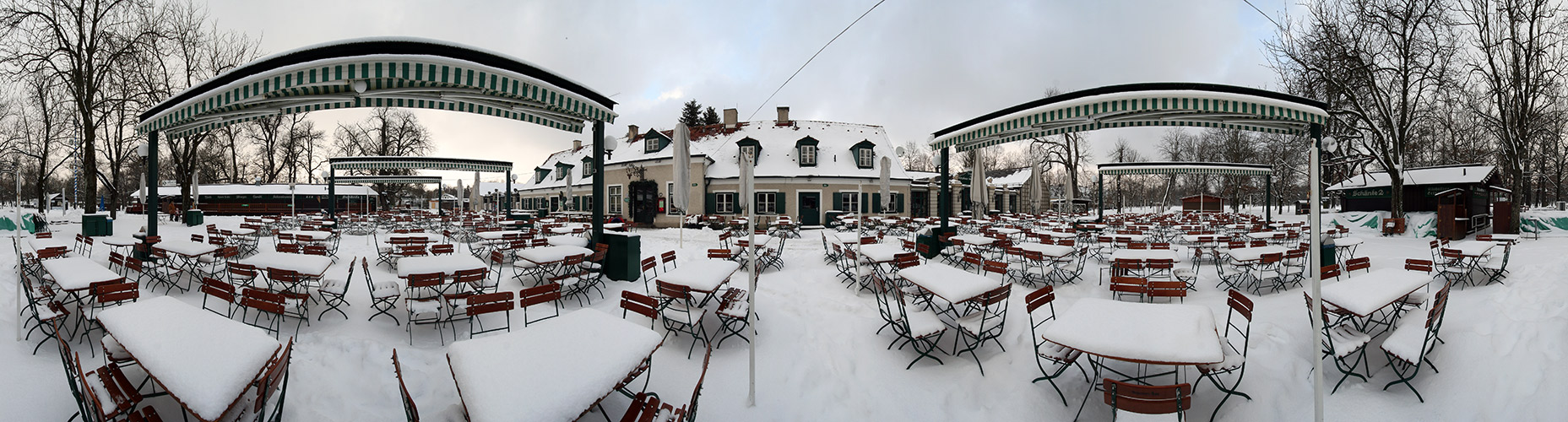 Hirschgarten im Winter