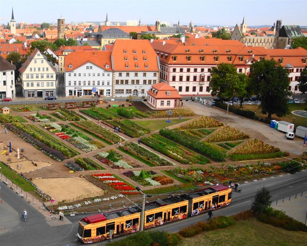 Hirschgarten in Erfurt Foto & Bild architektur
