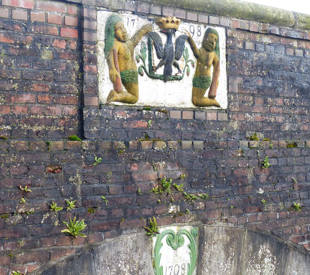 Hirschzunge schmückt Greetsieler Brücke