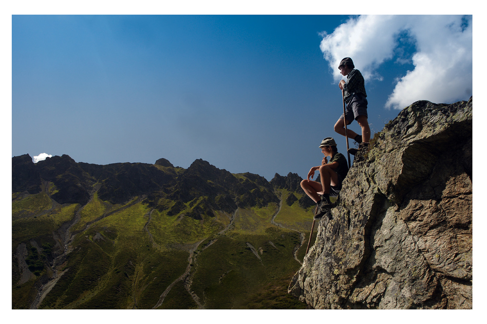 Hirten auf der Sarotla Alpe