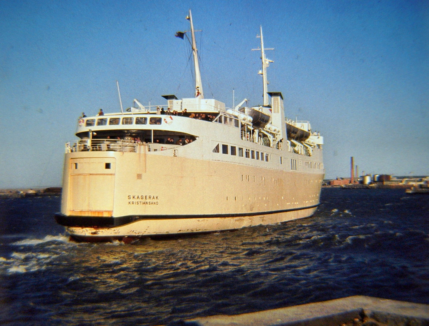 Hirtshals - Fähre SKAGERAK - August 1966