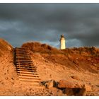 Hirtshals Leuchtturm Abendstimmung