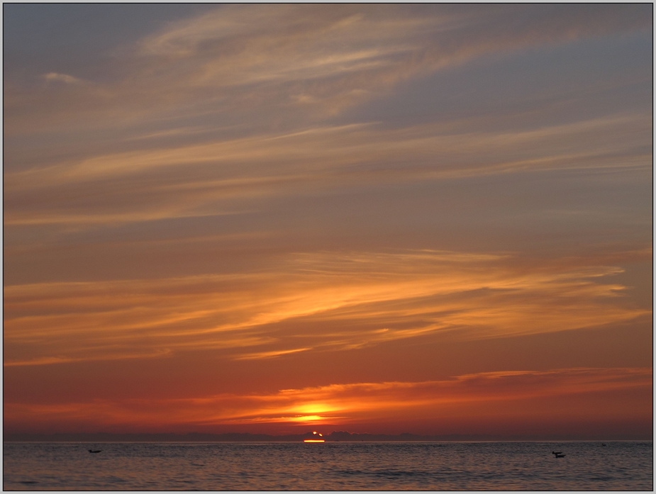 Hirtshals solnedgang