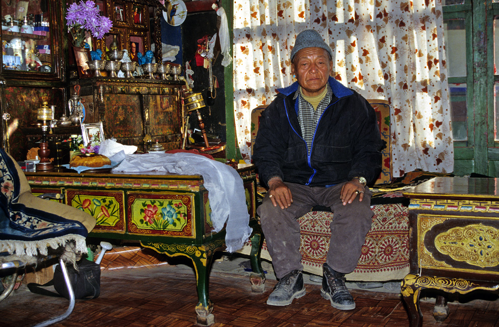 His Majesty from Mustang King Raja Jigme Dorje Palbar Bista