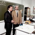 His Majesty The Sultan of Brunei with Dr. Norman Ali Khalaf, Bonn, Germany, 1998