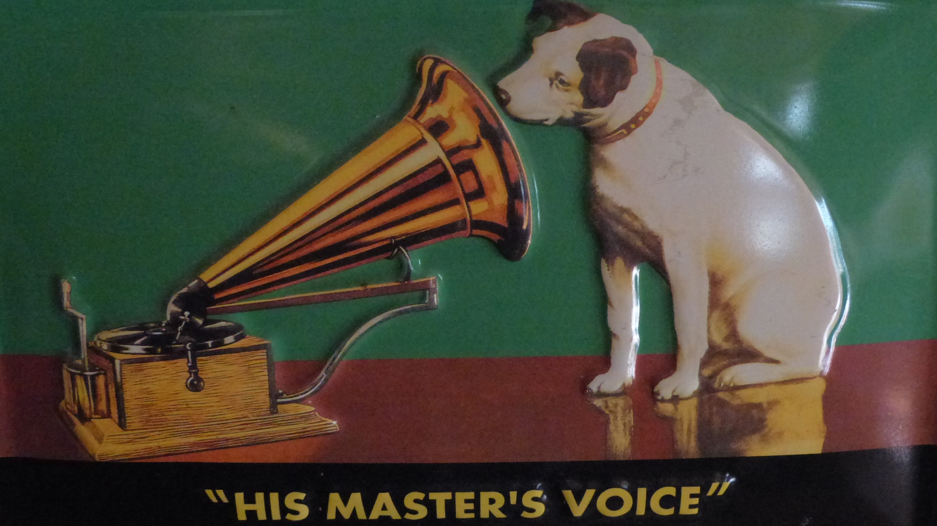 his masters voice....