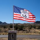 hissed flag @ route66